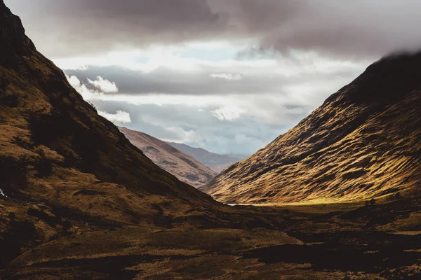 Dolina Glencoe Szkocji — Zdjęcie stockowe