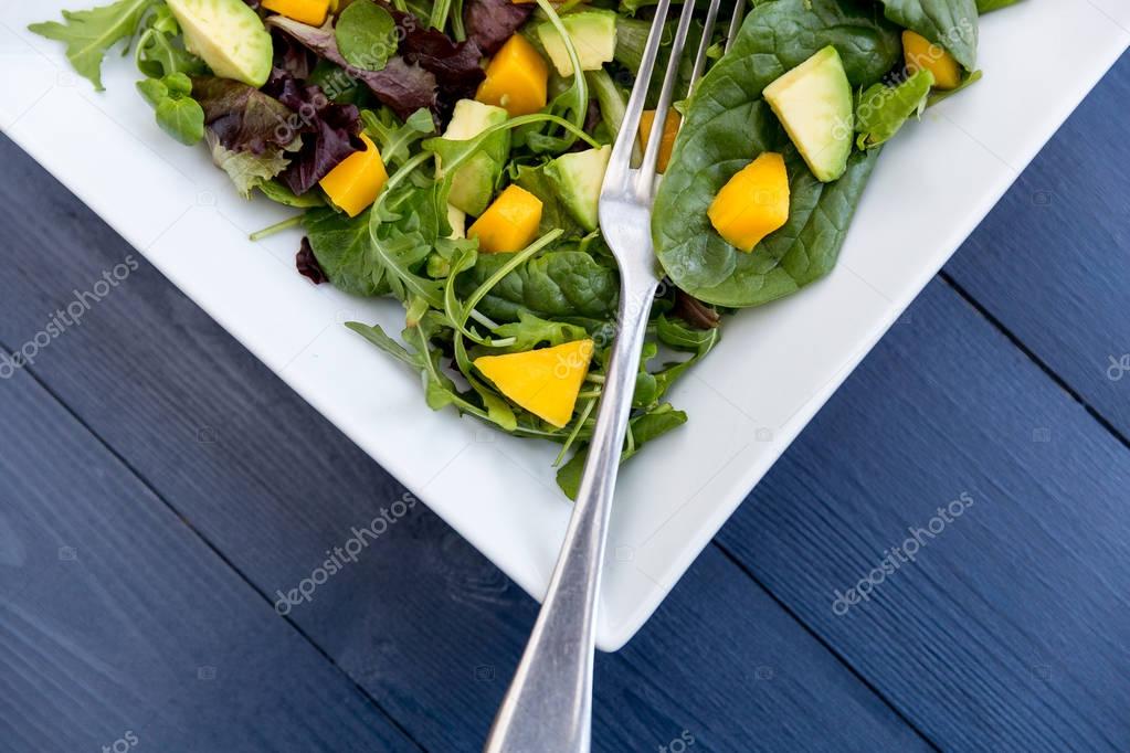  healthy mango avocado salad 