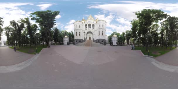 360 vídeo Templo na Praça da Vitória — Vídeo de Stock