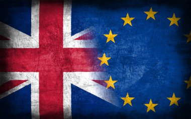 İngiltere ve Avrupa Birliği bayrağı