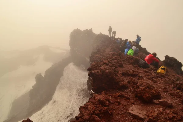 Tongariro National Park, Nieuw-Zeeland Rechtenvrije Stockfoto's