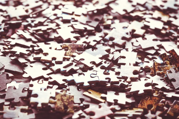 Pieces of a puzzle — Stock Photo, Image