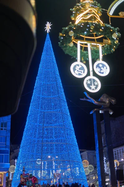 Christmas tree in Vigo 2019