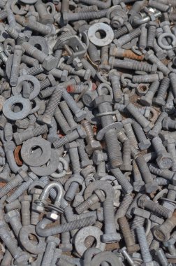 Cıvata somunları ve galvanize çamaşır makineleri