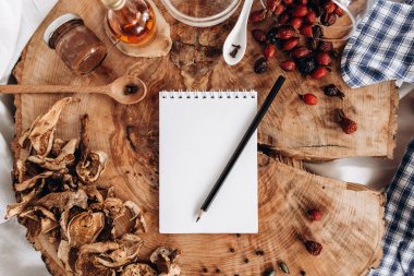 boş defter ve kalem