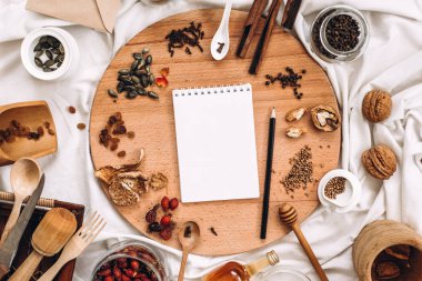 mutfak gereçleri ve kurutulmuş meyve ve baharat 