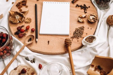 mutfak gereçleri ve kurutulmuş meyve ve baharat 