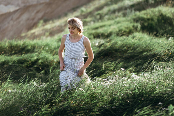 young beautiful woman