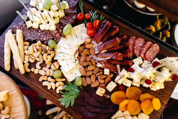 Exquisite Variety Appetizers Festive Occasion — Stock Photo, Image