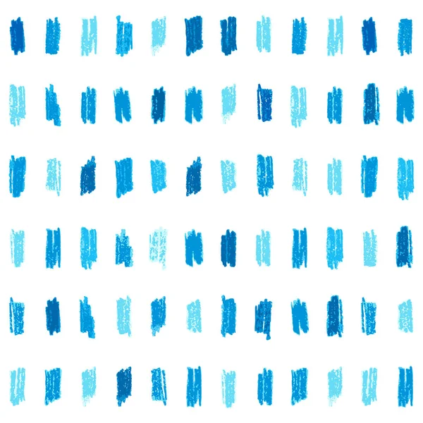 Mavi el ile Seamless Modeli pastel boya darbeleri çizilmiş. 