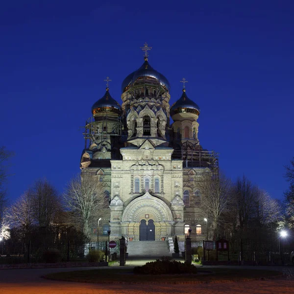 Liepaja, Latvia Russian orthodox church — Stock Photo, Image