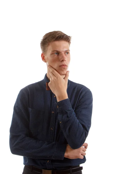 A thoughtful man — Stock Photo, Image