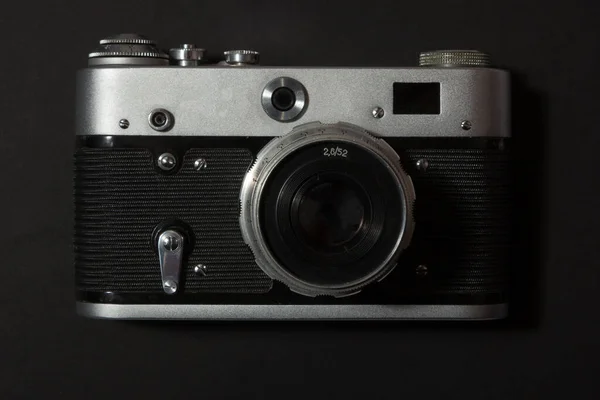 Retro film photo camera — Stock Photo, Image