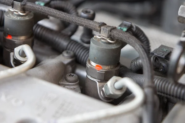 Diesel engine fuel injection nozzle — Stock Photo, Image