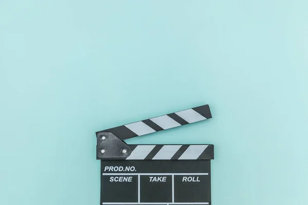 Filmkészítő Szakma Klasszikus Rendező Üres Film Készítés Clapperboard Vagy Film — Stock Fotó