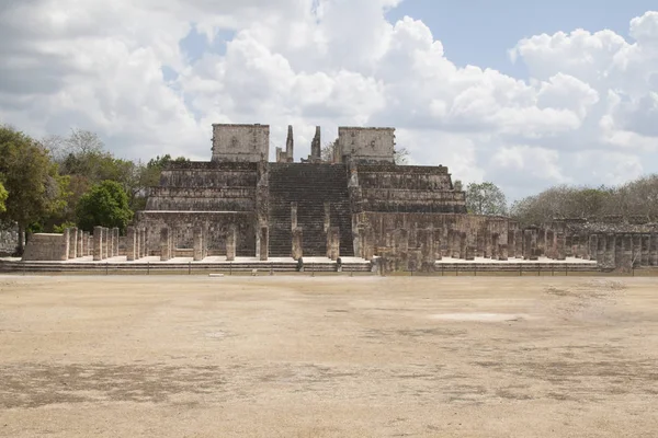 Maya πυραμίδα, Chichen-Itza, Μεξικό — Φωτογραφία Αρχείου