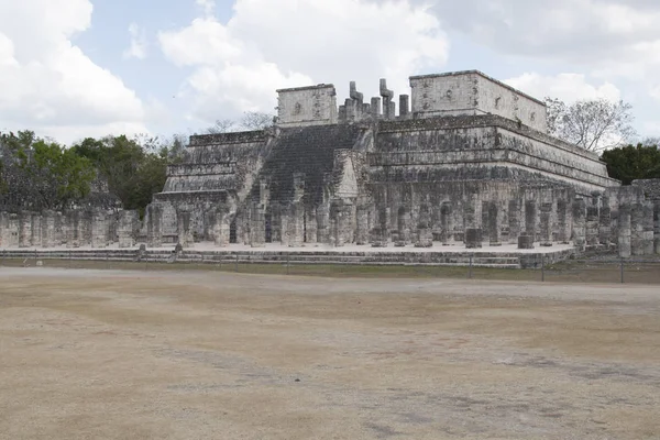 Maya πυραμίδα, Chichen-Itza, Μεξικό — Φωτογραφία Αρχείου