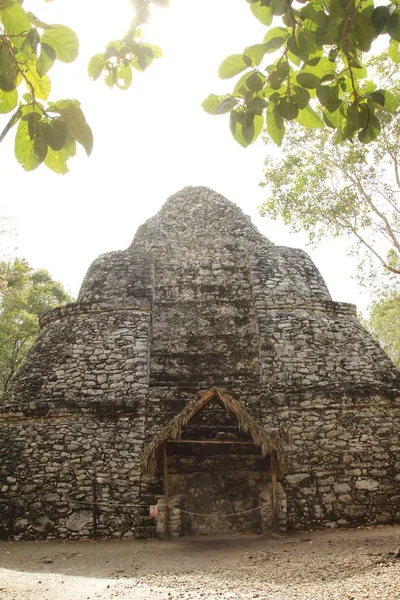 Maya πυραμίδα, Chichen-Itza, Μεξικό — Φωτογραφία Αρχείου