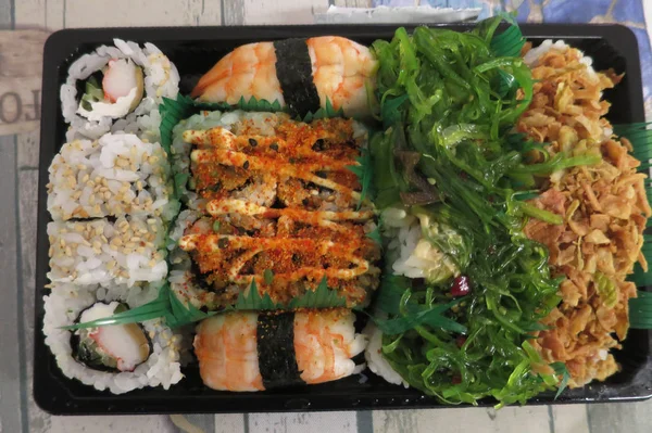 sushi cold fish worked Japanese method