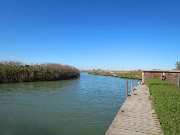 Valli Comacchio Emilia Romagna Italie — Photo