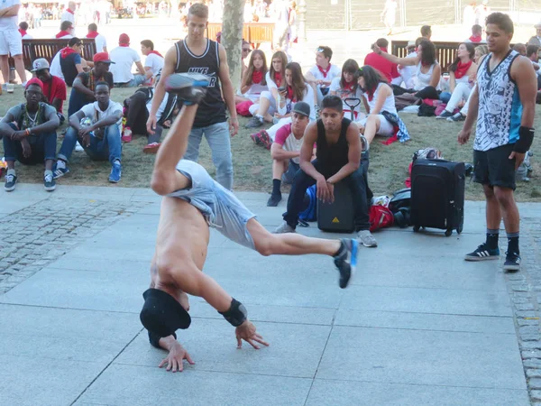 Müzik Breakdance Sokak Dansı — Stok fotoğraf