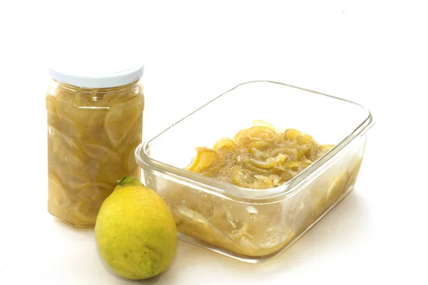Domácí Přírodní Citronová Marmeláda — Stock fotografie