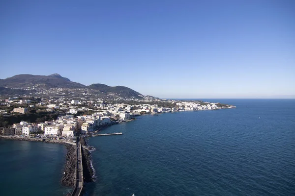 Ischia Insel Kampanien Neapel Italien Ischia Stadt — Stockfoto