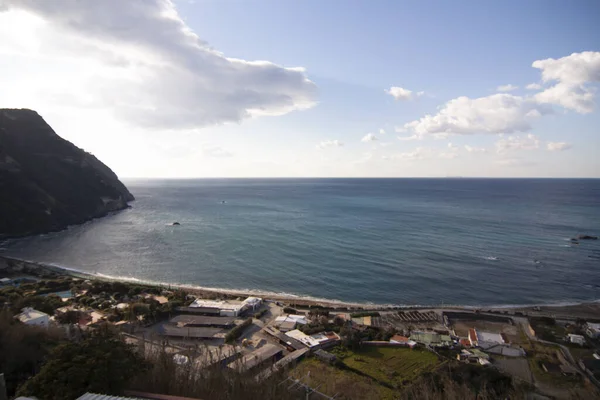 Ischia Ostrov Campania Neapol Itálie Ischia Město — Stock fotografie