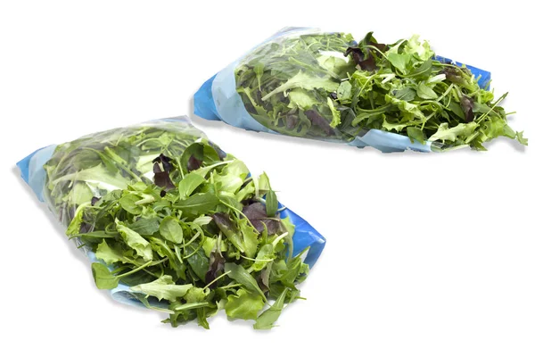 Clean Packaged Mixed Salad Package — Stock Photo, Image