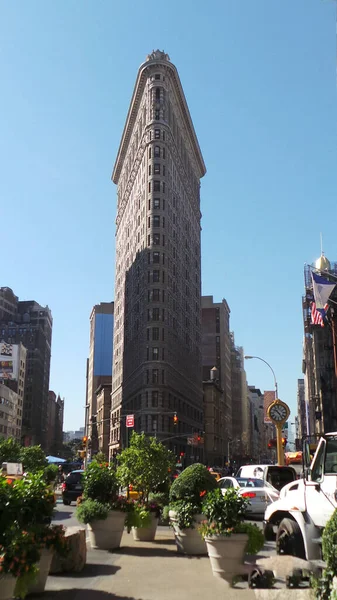 Flatiron Gratte Ciel Bâtiment New York États Unis Amérique — Photo