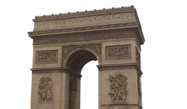 Diadalív Párizsban Franciaország Emlékműve — Stock Fotó