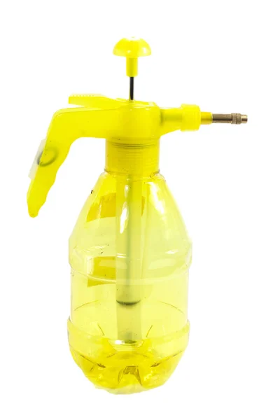 Sprayer Houseplants Yellow Color — Stock Photo, Image