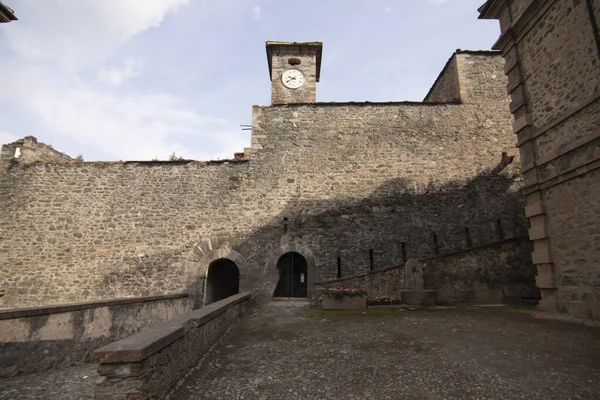Festung Von Fenestrelle Turin Historisches Dorf — Stockfoto