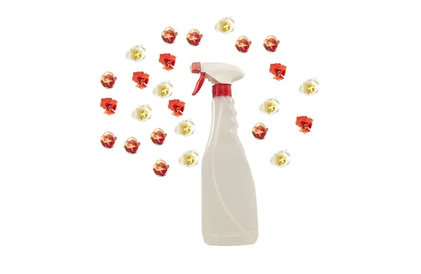 Spray Can Flowers — Stock Photo, Image