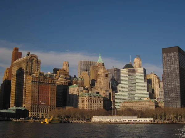 Centrum Panorama New Yorku — Stock fotografie