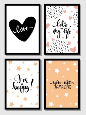 Sevgililer günü el yazısı aşk üzerine kurulmuş.