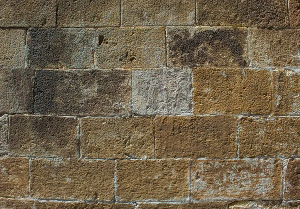 Textura Paredes Pedra Edifícios Antigos — Fotografia de Stock