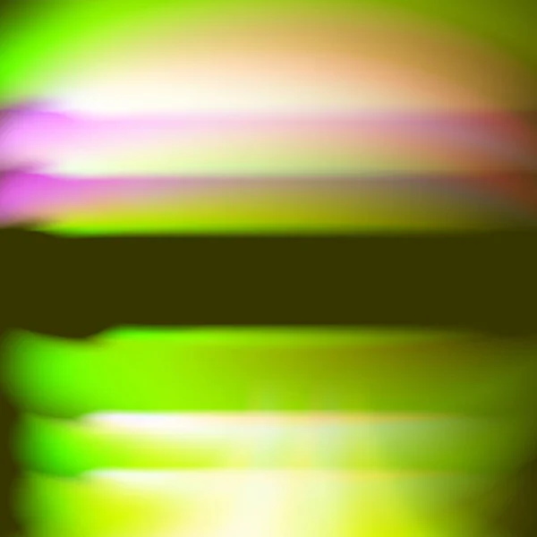 Abstracte groene-paarse vlam brand achtergrond — Stockvector