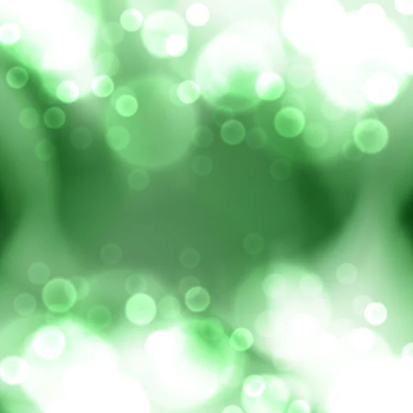 Green lights background — Stock Vector