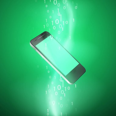 cep telefonu ile ikili kod akışı