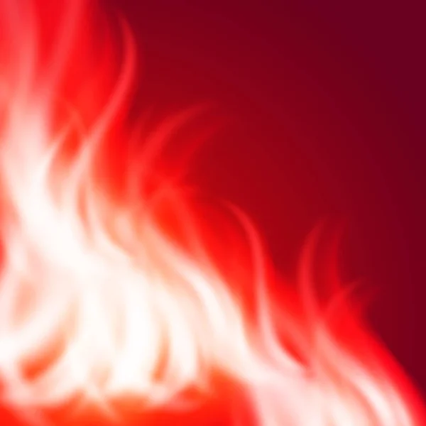 Rode Abstract vuur achtergrond — Stockvector