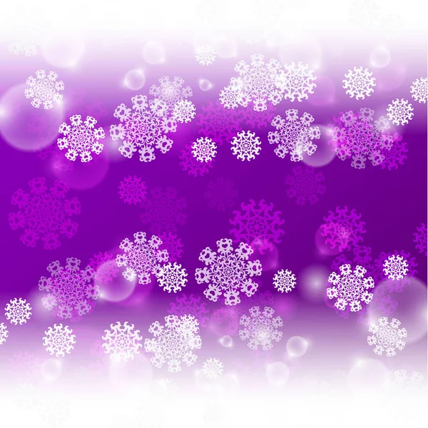 Christmas purple background — Stock Vector