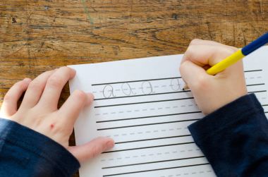 ABC yazmak öğrenme