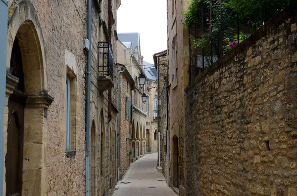 stock image Alley in the village of Belves, France