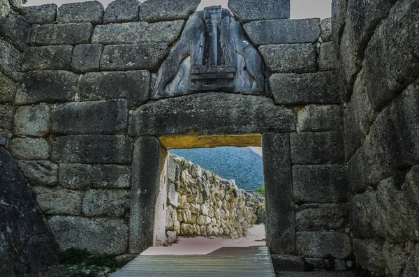 Mycenae Antik şehir kapıları
