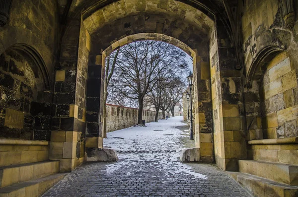 Sulla strada per il Castello di Bratislava — Foto Stock