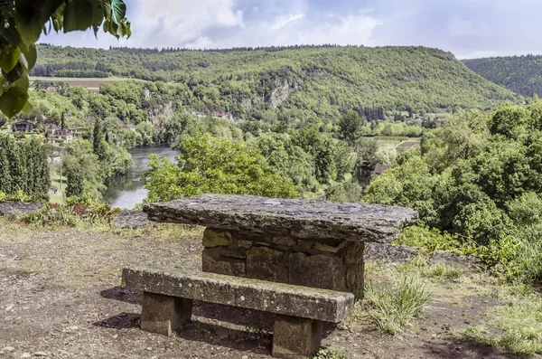 Fühlen und sehen Sie die Schönheit der französischen Landschaft — Stockfoto