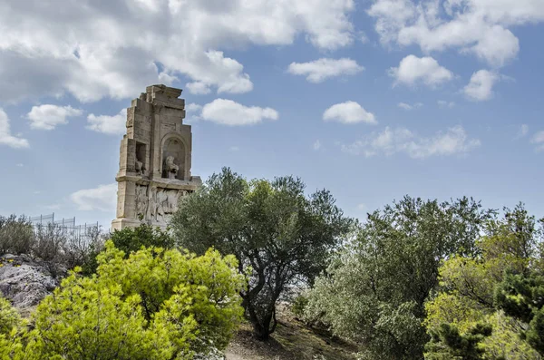 Monumento a philopappos — Foto de Stock