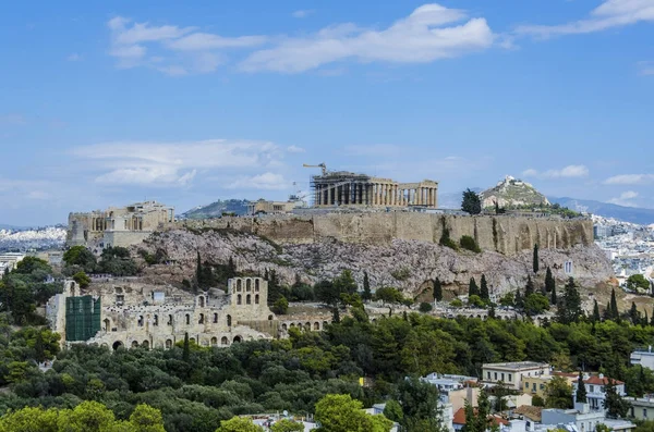 希腊雅典卫城 — 图库照片