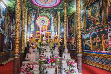 Görünüm Wat Leu Tapınağı Sihanoukville Kamboçya